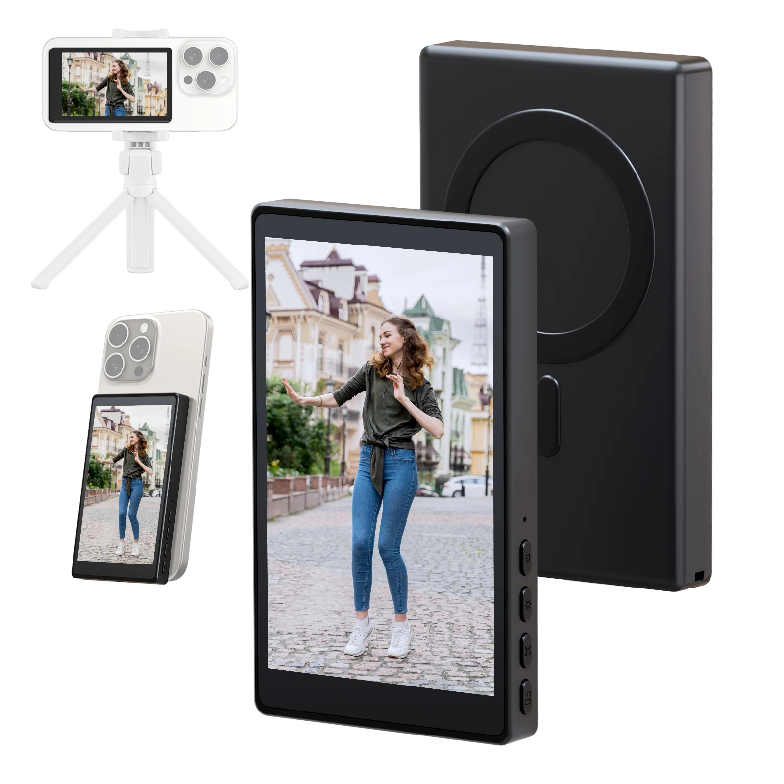Photography Unit - Monitor inalámbrico con pantalla para cámara