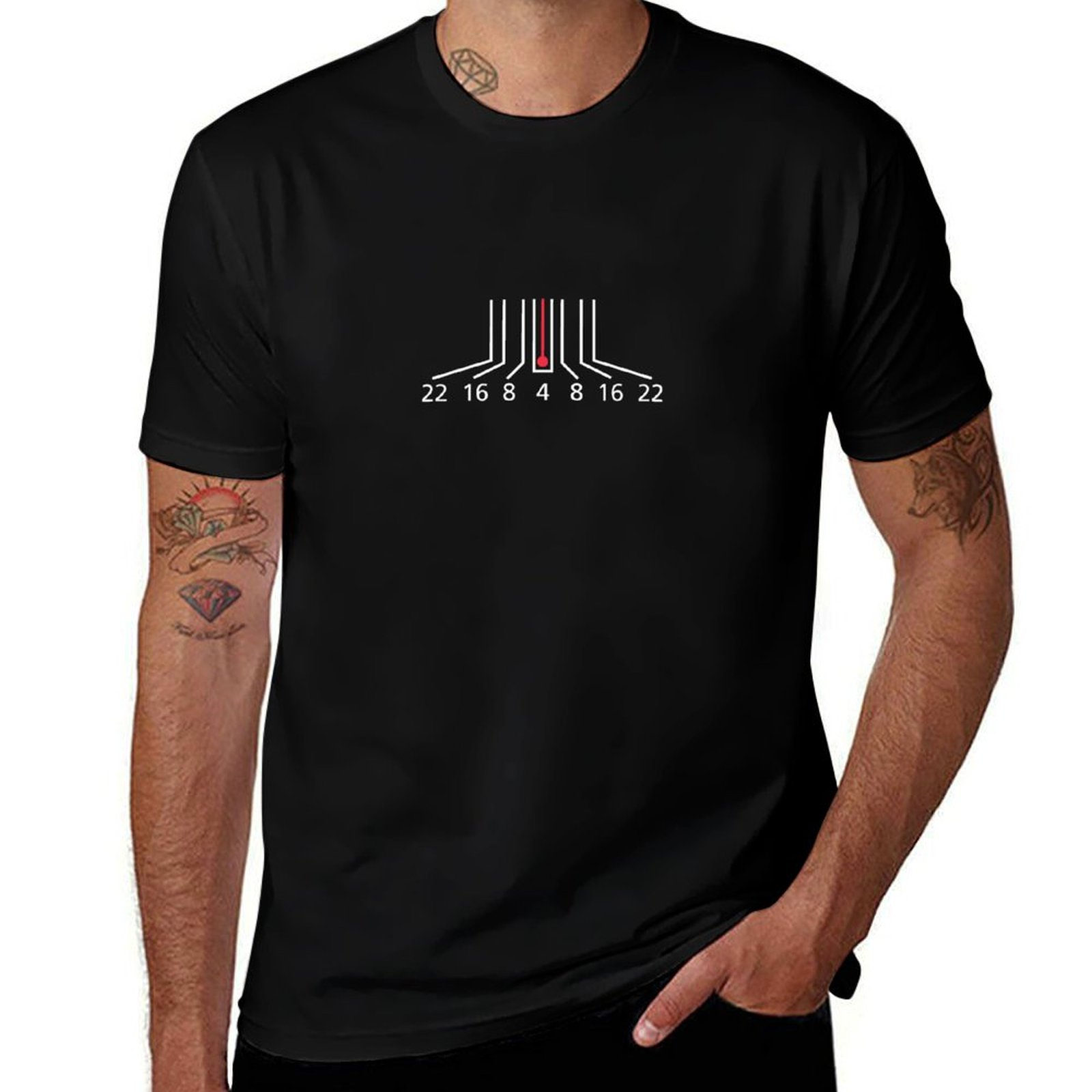 Photography Depth Of Field - Camiseta con estampado de fotografía Depth