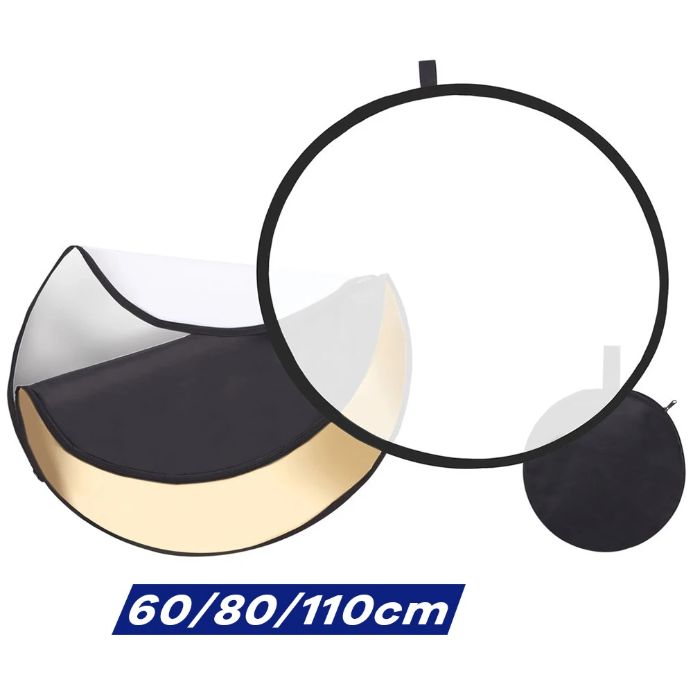 Photography Darkroom - 60/80/110cm 5 en 1 disco reflector