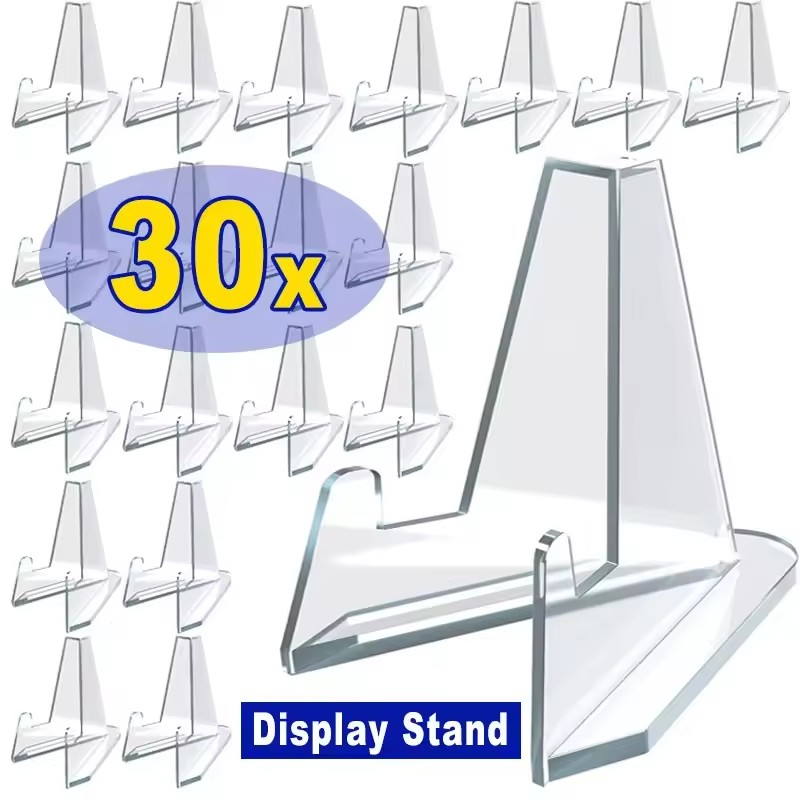 Photography Style - 30-1PCS Soporte Triangular para Tarjetas, Mini