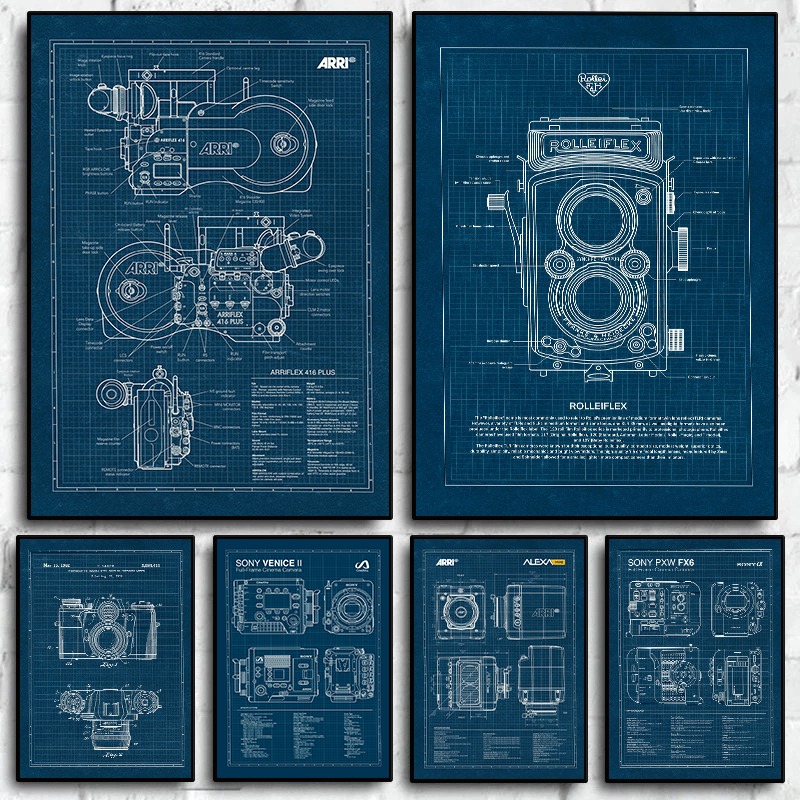 Photography Vintage - Póster de proyecto de cámara Leica