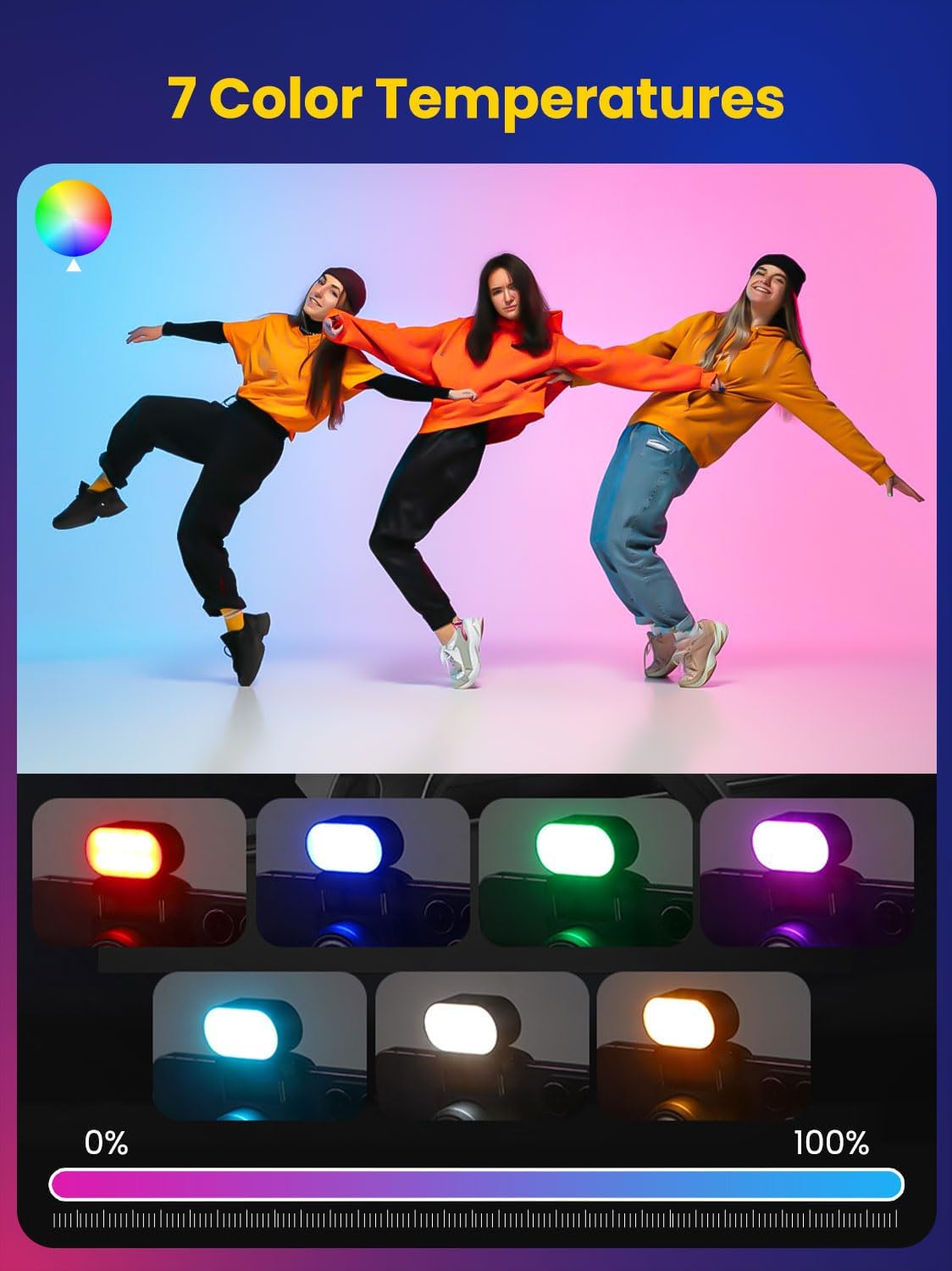AOCHUAN Mini RGB Luz de rellen - Photography Darkroom reseña y precio