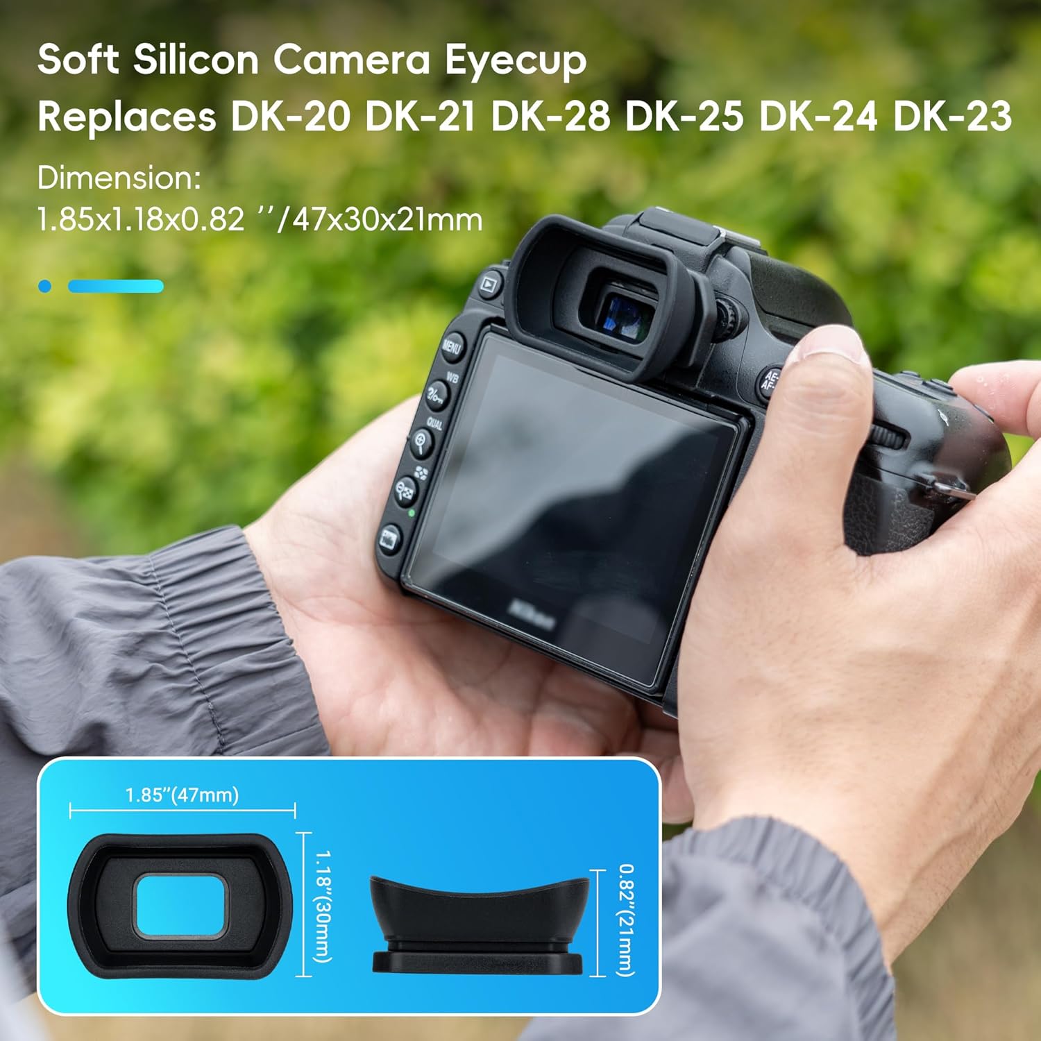 Visor ocular de cámara para Ni - Nikon Camera D3500 reseña y precio