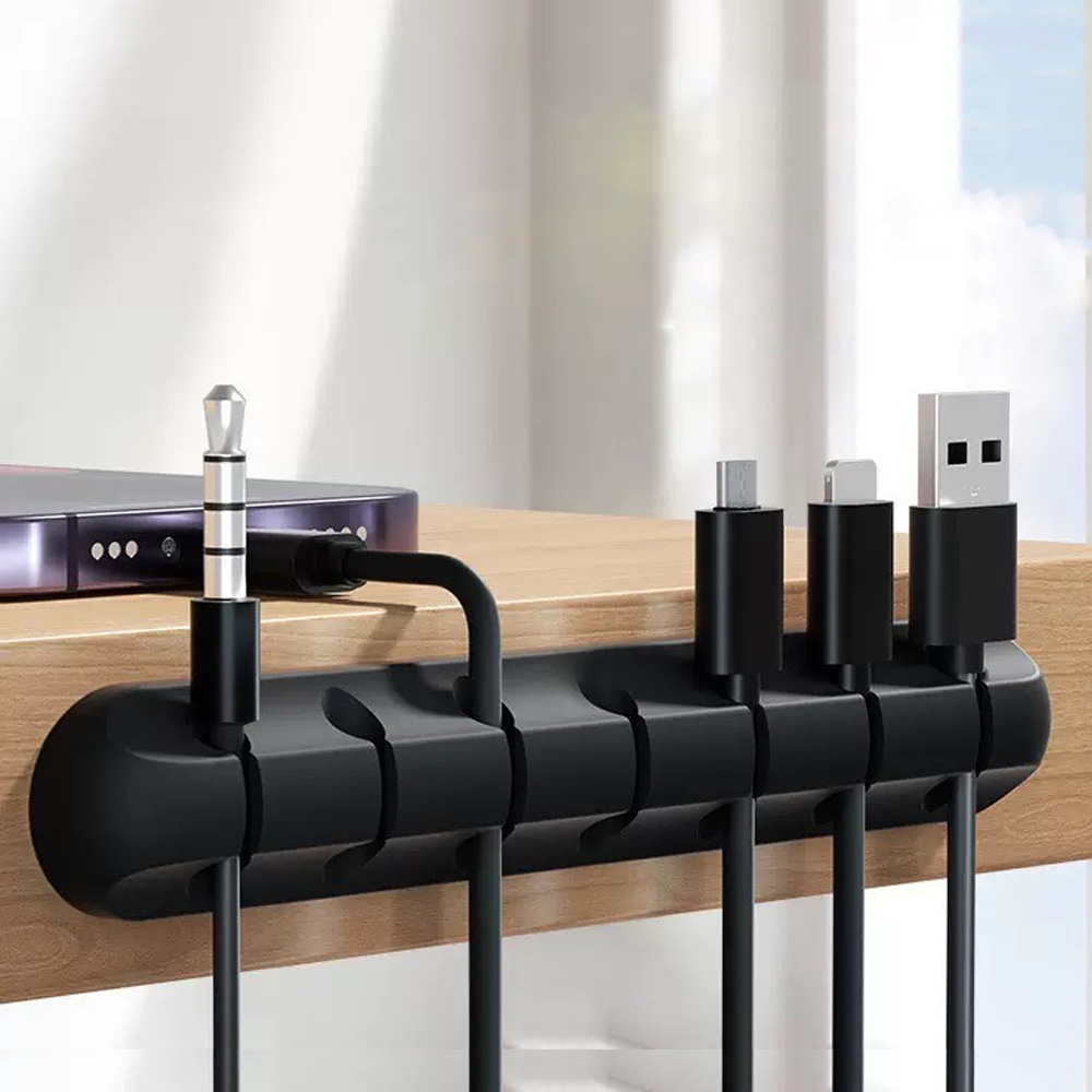 Organizador de cables de silic - Tethering Cable Usb reseña y precio
