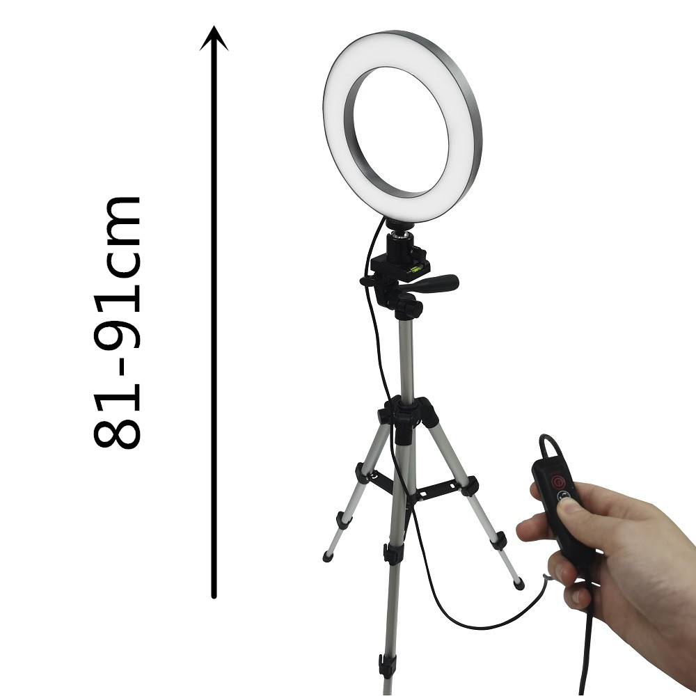 Anillo de luz LED para selfies - Photography Day reseña y precio