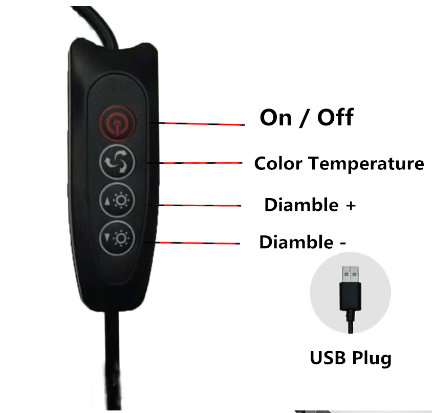 Anillo de luz LED para selfies - Photography Day reseña y precio