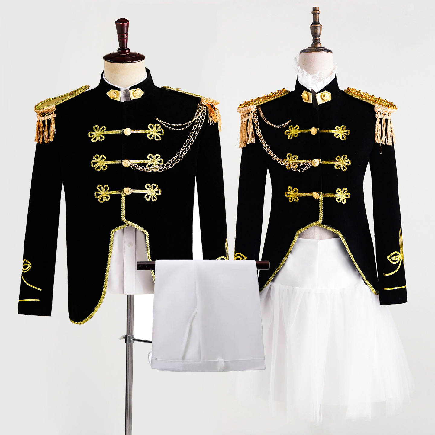 Traje de vestir azul marino de - Photography Unit reseña y precio