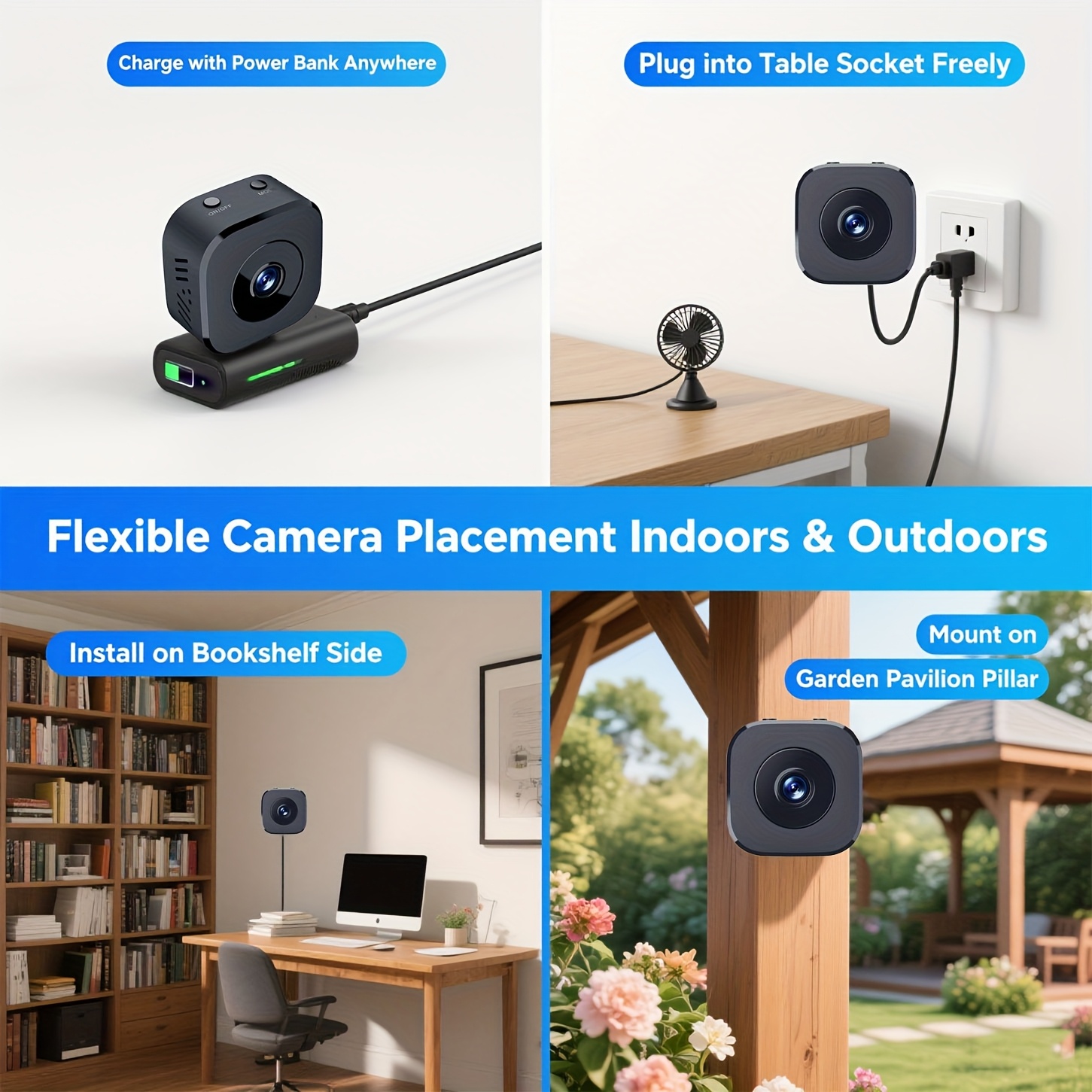 Mini cámara WiFi HD de 1080P,  - Photography Unit reseña y precio