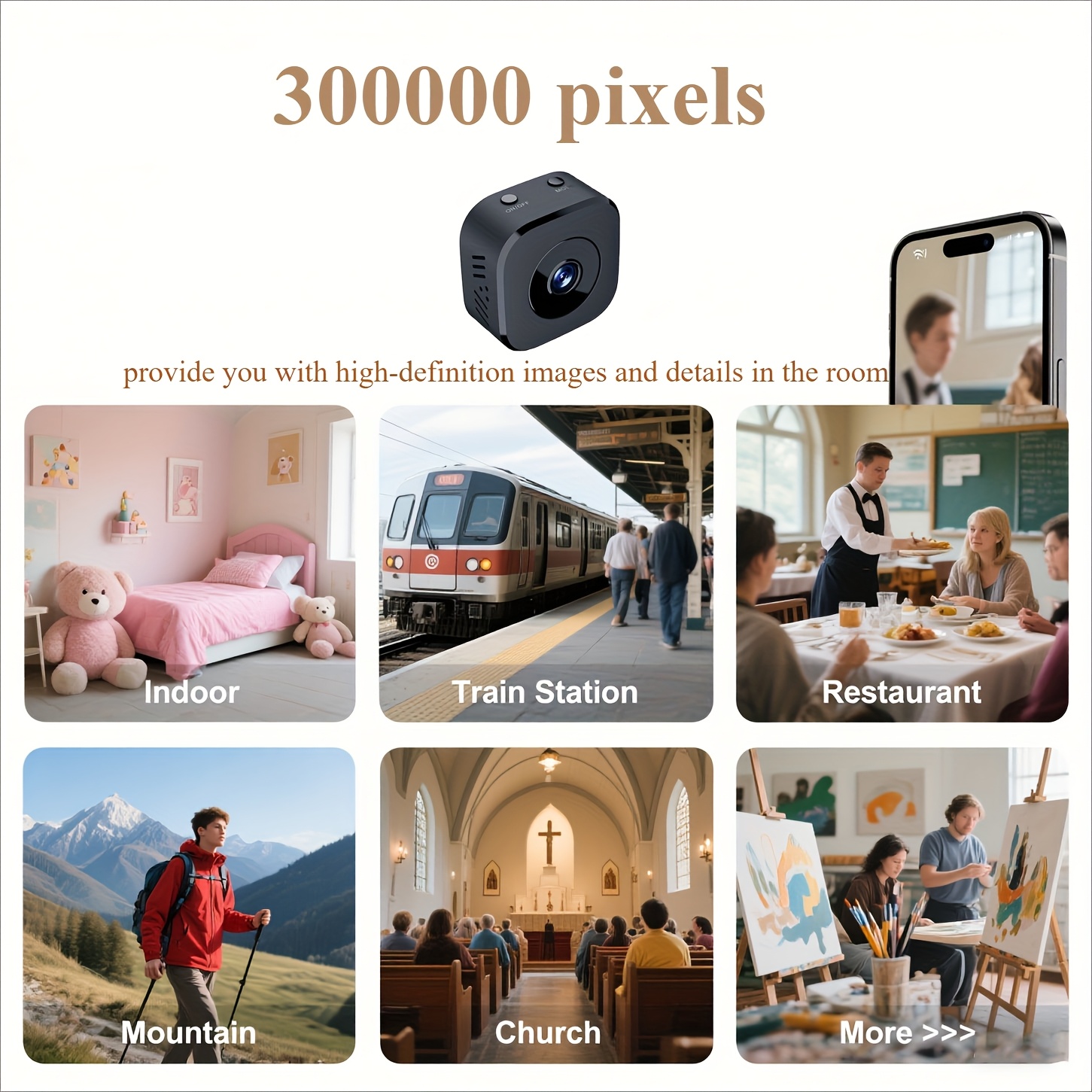 Mini cámara WiFi HD de 1080P,  - Photography Unit reseña y precio