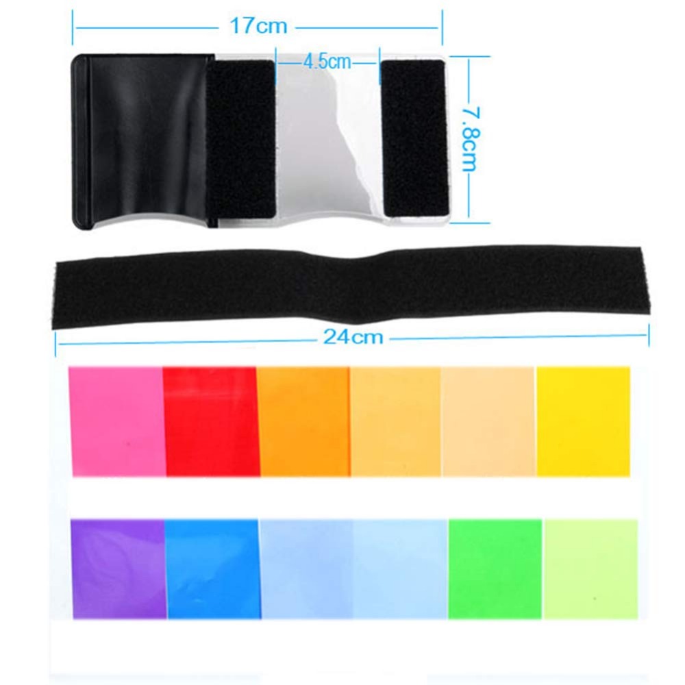 Kit de 12 Filtros de Gel para  - Photography Darkroom reseña y precio