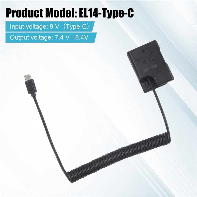Cable de resorte tipo C para b - Nikon Camera D3500 reseña y precio