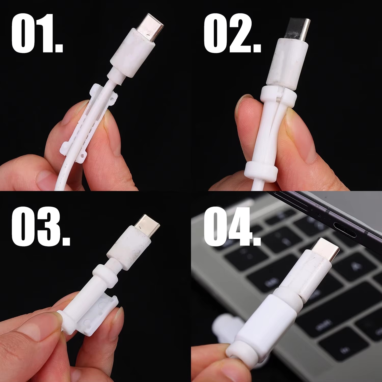 Protector de cable antirrotura - Tethering Cable Usb reseña y precio