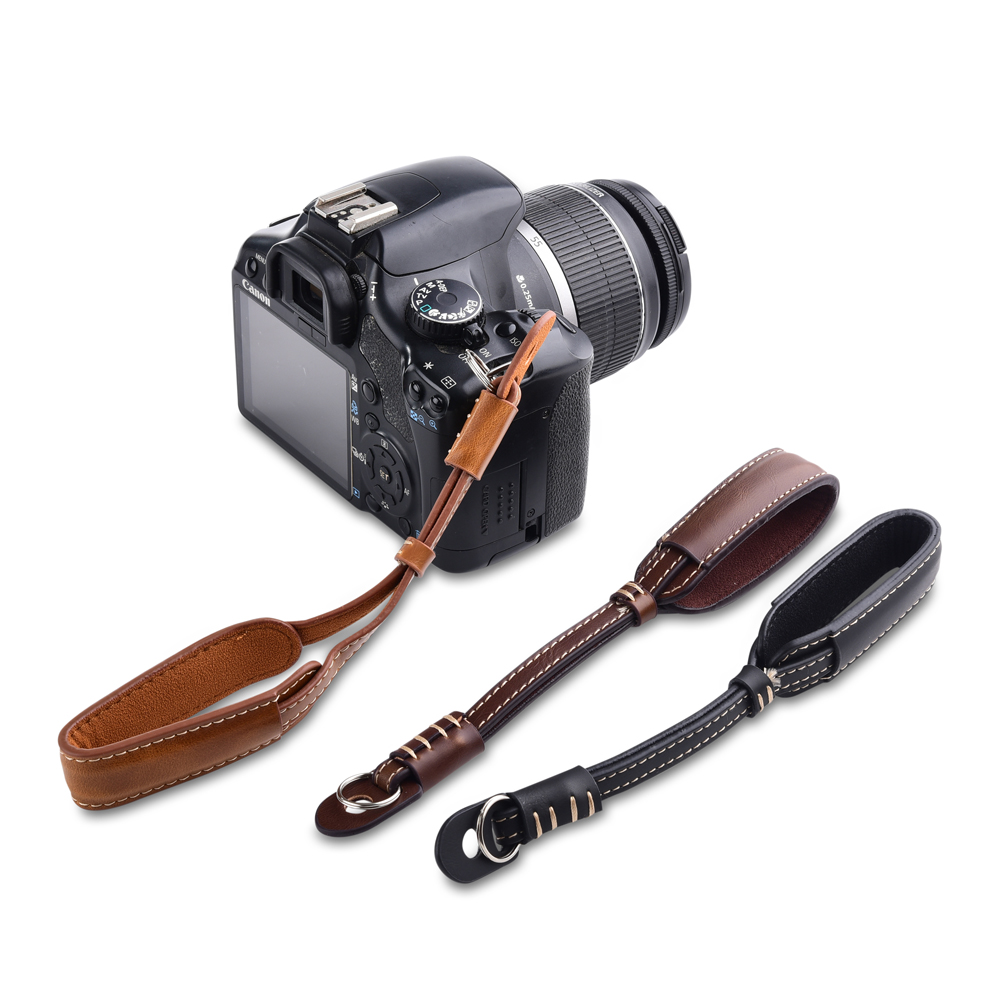 Empuñadura de cuero para cámar - Nikon Camera D3500 reseña y precio