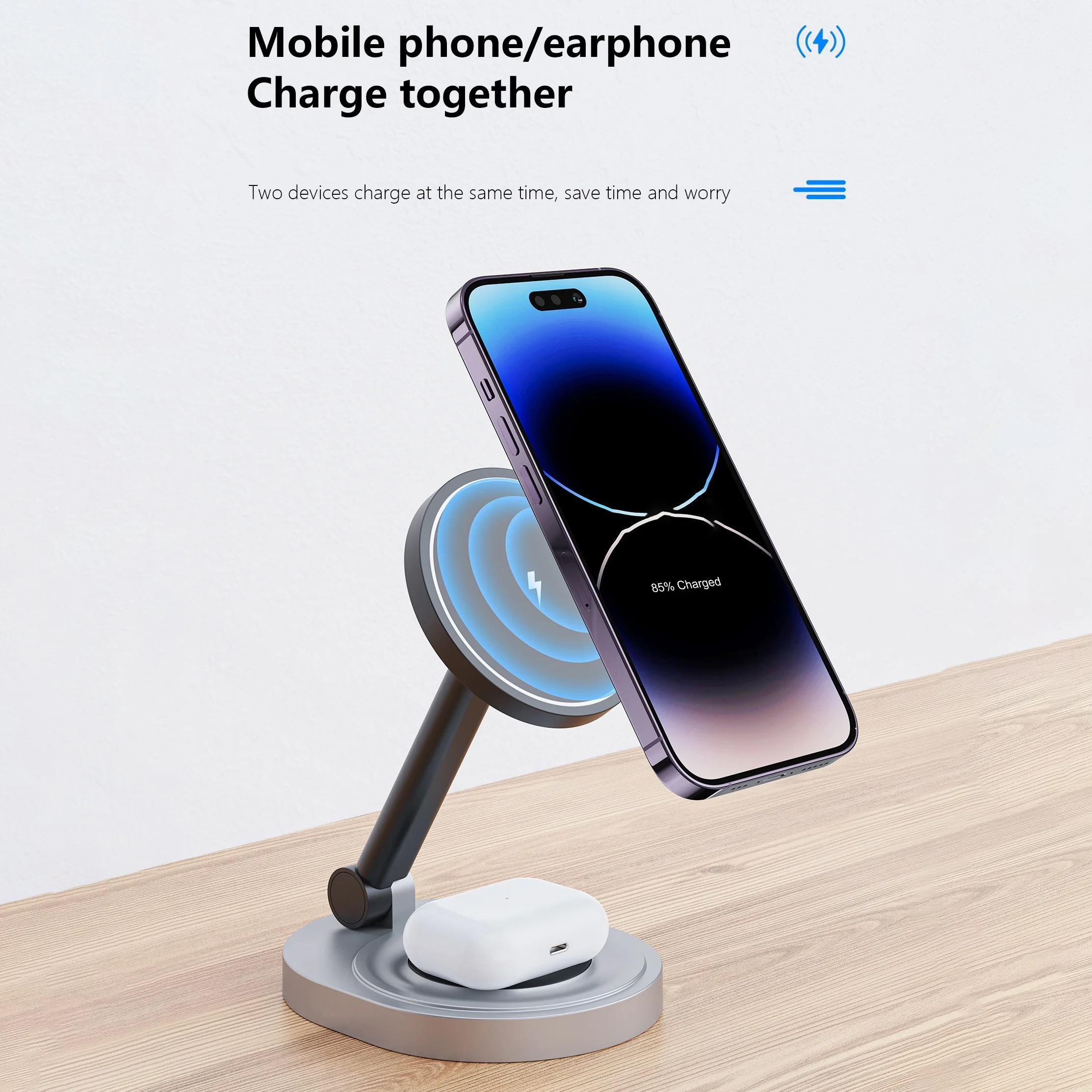 Soporte de cargador inalámbric - Tethering Cable Usb reseña y precio