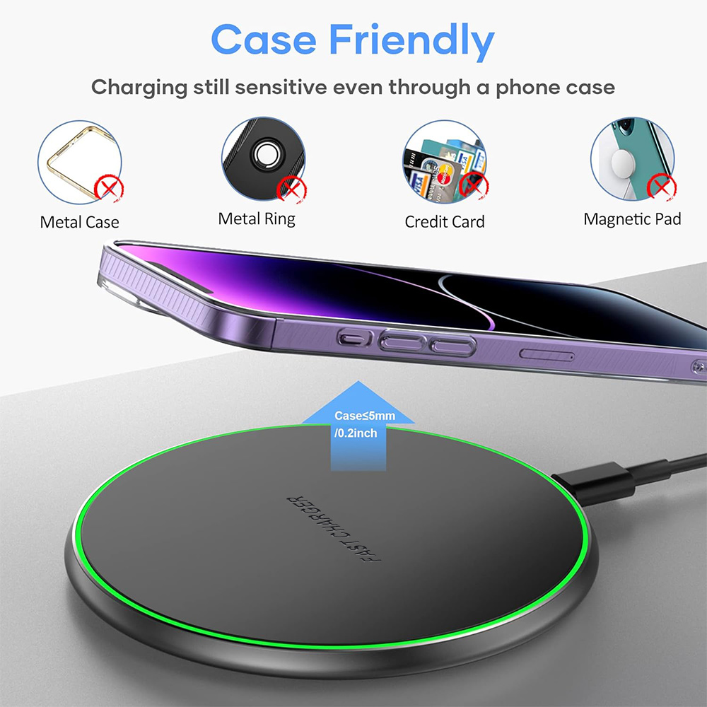 Cargador Inalámbrico Rápido de - Tethering Cable Usb reseña y precio