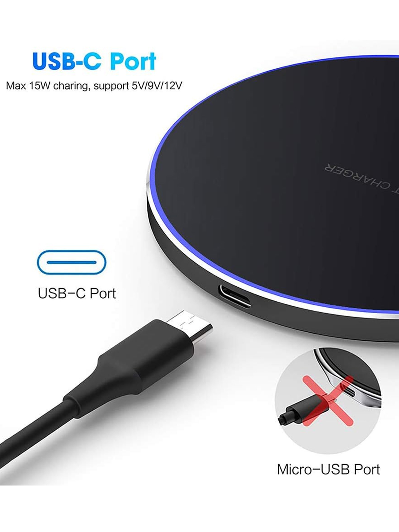 Cargador Inalámbrico Rápido de - Tethering Cable Usb reseña y precio